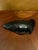 Antique Roseville Rosecraft Colors 1920 Art Pottery Black Wall Pocket 1237-10 For Sale - Image 6 of 11