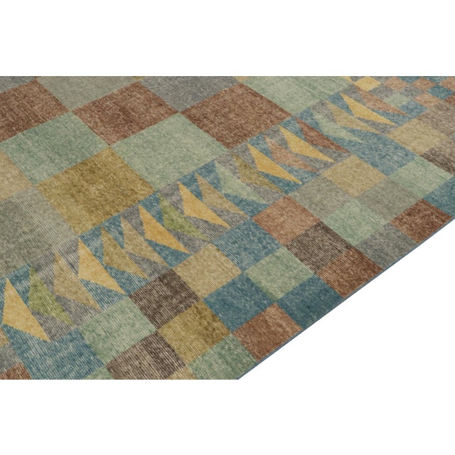 Not Yet Made - Made To Order Rug & Kilim’s Mosaic Checkered Rug, 6x9 For Sale - Image 5 of 7