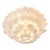 White Artistic Sanded Glass Flush Mount by Simoeng for Simoeng For Sale - Image 8 of 8