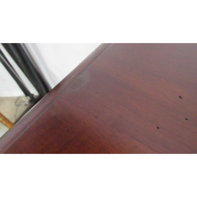 Brown 1980s Ethan Allen British Classics Chest Dresser Designer Cherry For Sale - Image 8 of 14