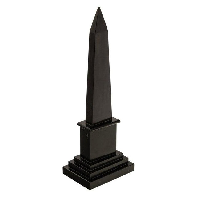 Antique Pietra Dura Marble Desk Obelisk Thermometer Ashford Blue John Derbyshire Circa 1860 For Sale - Image 4 of 9