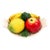 Vintage Genin Trudeau Ceramic Fruit Basket, Hand-Painted Fruit, Made in Portugal For Sale