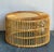 Wood Vintage Boho Spike Rattan Coffee Table For Sale - Image 7 of 8
