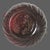 Glass Vintage Anchor Hocking Royal Ruby Red Swirl Tilted Ball Pitcher For Sale - Image 7 of 9
