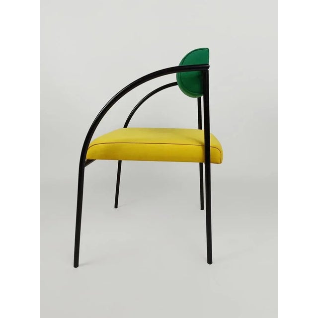 Postmodern Vienna Chairs by Rodney Kinsman for Bieffeplast, 1980s, Set of 4 For Sale - Image 9 of 18