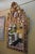 Baroque Style Gilded Wood Mirror with Reverse Glass Panels, Italy, 19th Century For Sale - Image 4 of 5