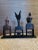 Mounted African Weaving Heddles- a Set of 3 For Sale In Chicago - Image 6 of 7