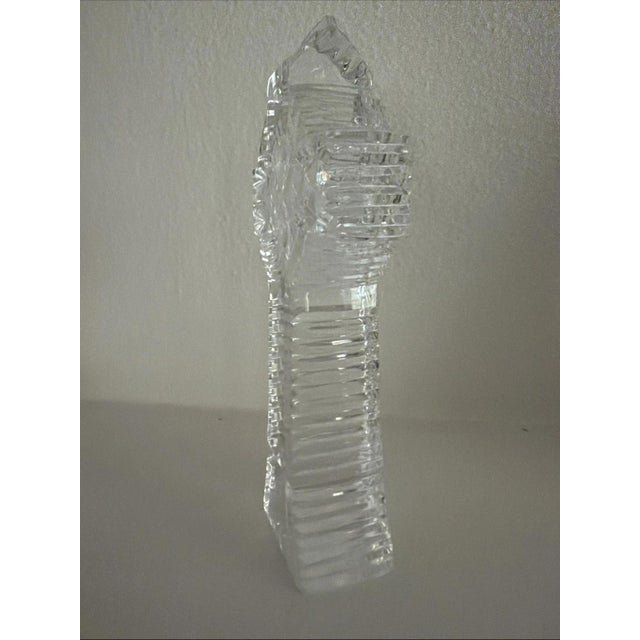 1980s Waterford Crystal Celtic Cross 5.5" For Sale - Image 4 of 4
