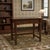 Mission Quarter Sawn Oak Writing Desk - Walnut For Sale - Image 9 of 11