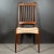 ABOUT A set of six mid-century rail back Teak and Danish paper cord dining chairs designed by Arne Hovmand-Olsen and...