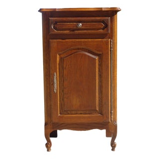 Vintage Rustic Dark Oak Buffet, 1980s For Sale