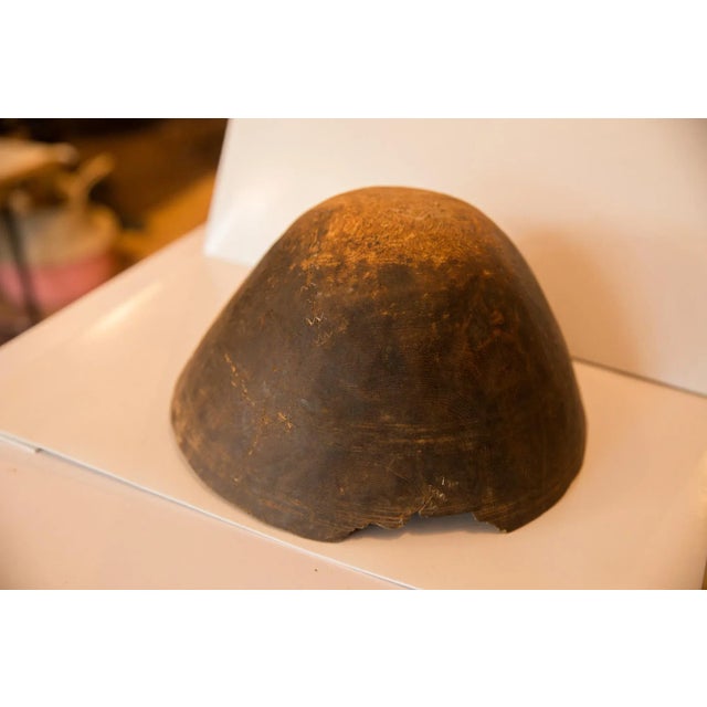 African Vintage African Wooden Bowl For Sale - Image 3 of 7