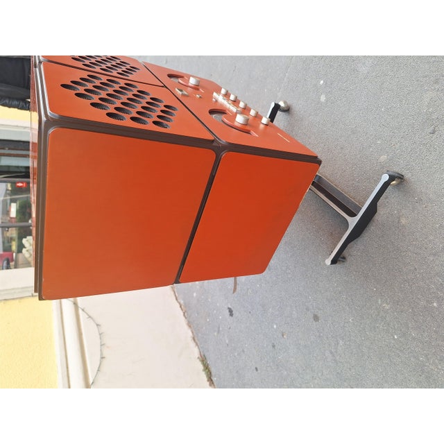First Series Red RR126 Radio by Achille & Pier Giacomo Castiglioni for Brionvega, 1980s For Sale - Image 10 of 18