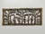 Dhokra Art Brass Wall Relief Panel with Asian Scene, 1950s For Sale - Image 3 of 3