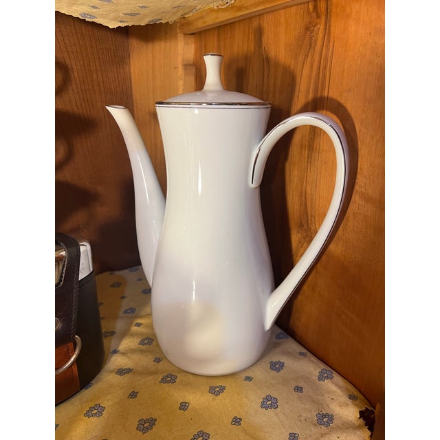 Mid 20th Century Noritake Mid Century Modern Tea Pot For Sale In West Palm - Image 6 of 8