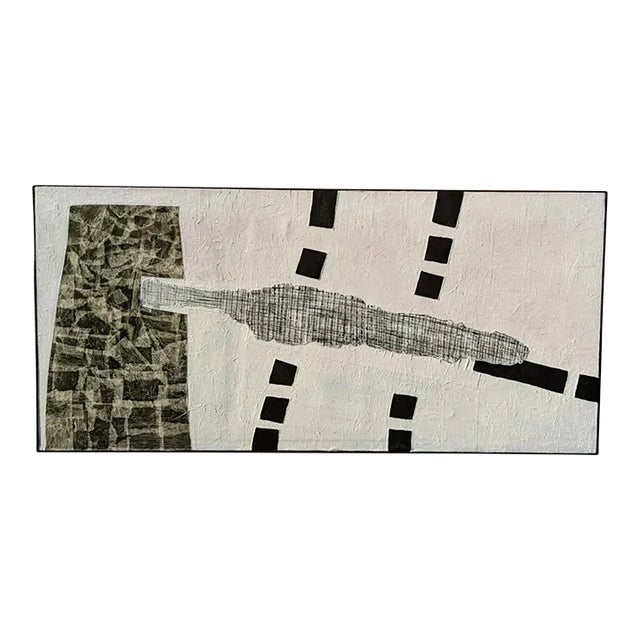 Minimalist Contemporary Abstract Original Painting by Kelly Caldwell For Sale