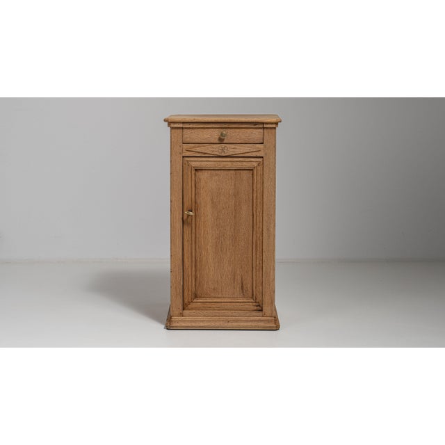 19th Century 19th Century France Amber Oak Side Table For Sale - Image 5 of 18