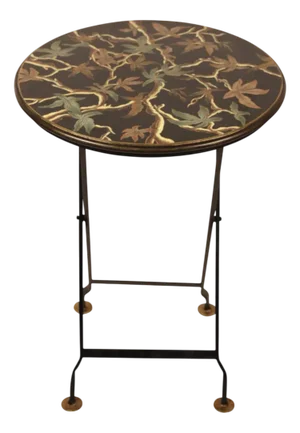 Vine Round Metal Coffee Table by Gand & C