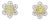 5.38 Carat Briolette Diamond Gold Earrings, Pair For Sale
