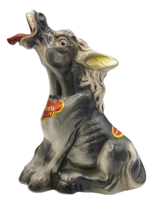 Zoomorphic Donkey Bottle in Ceramic by Casa Nuova Boccaccio, Italy, 1960s