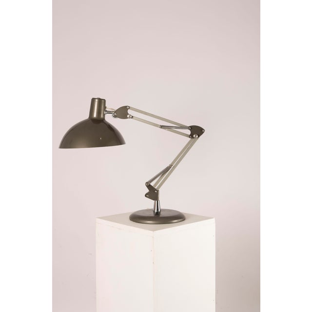 Gray Lupela Articulated Table Lamp, Spain, 1970s For Sale - Image 8 of 13