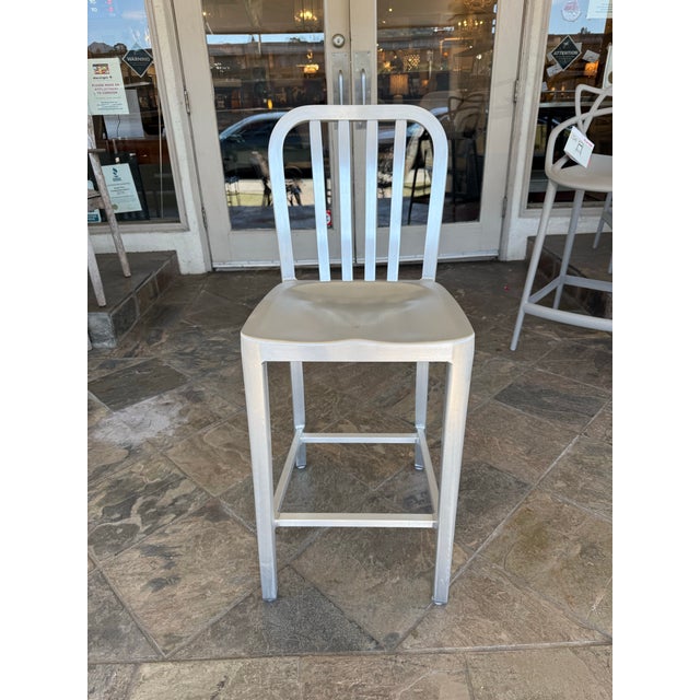 Design Plus Gallery presents a Delta Aluminum Counter Stool from Crate & Barrel. These lightweight aluminum frame,...