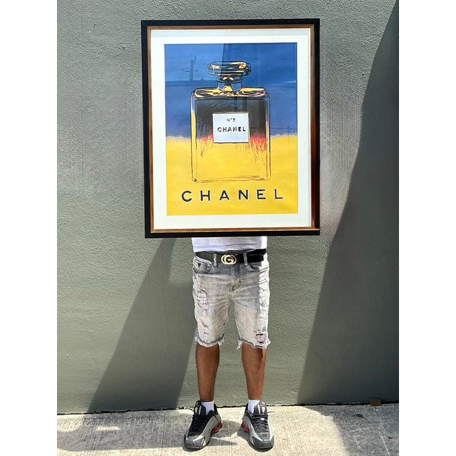 Vintage Andy Warhol for Chanel Number 5 For Sale - Image 10 of 12