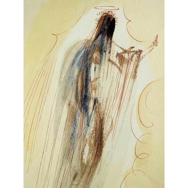 Salvador Dali, The Creation of Angels, Woodcut For Sale - Image 5 of 6