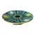 Antique Wedgwood Majolica Pottery Chrysanthemum Turquoise Cake Stand For Sale