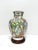 Mid 20th Century Chinese Export Porcelain Hand Painted Vase on Stand For Sale - Image 4 of 9
