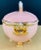 Italian Vintage Italian Porcelain Pink Jewelry Box For Sale - Image 3 of 13