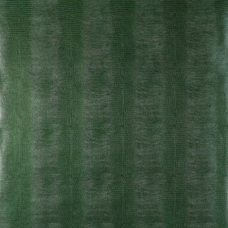 Schumacher Komodo Wallpaper in Forest Green For Sale
