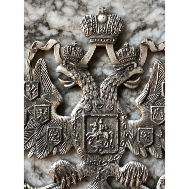 20th Century Neoclassical Russian Tiger Skin Marble Round Box For Sale In Boston - Image 6 of 8