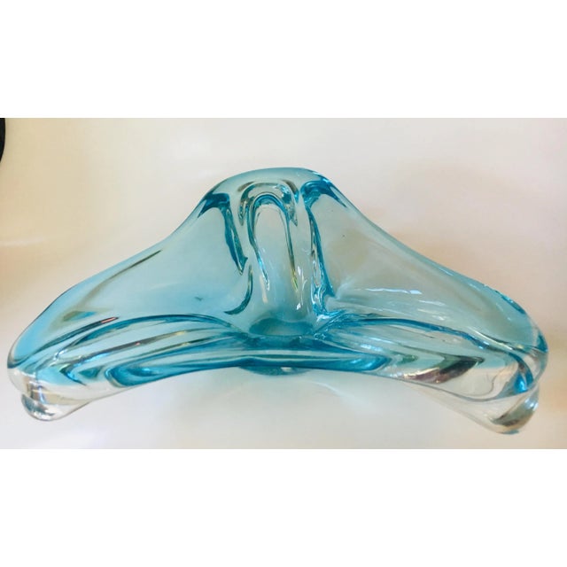Mid-Century Modern 1960s Antonio Da Ros Murano Glass Bowl, Cenedese Italy For Sale - Image 3 of 7