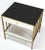 Stunning Mid-Century Modern solid brass end table. Perfect for a modern home.