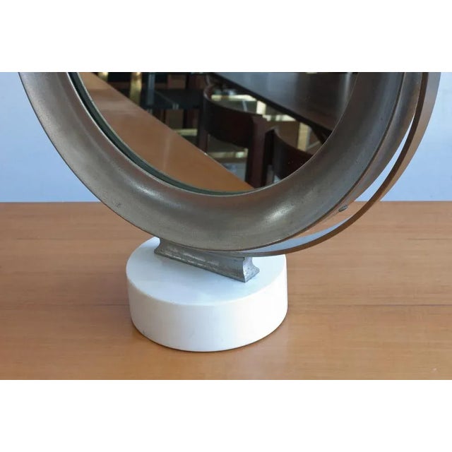 Narciso Tavolo Table Mirror by Sergio Mazza for Artemide, 1970s For Sale - Image 3 of 6