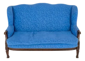 Antique French Sofa in Mahogany, 1930s