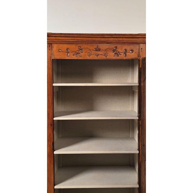 Brown Cherry French Bonnetière, Circa 1820 For Sale - Image 8 of 10