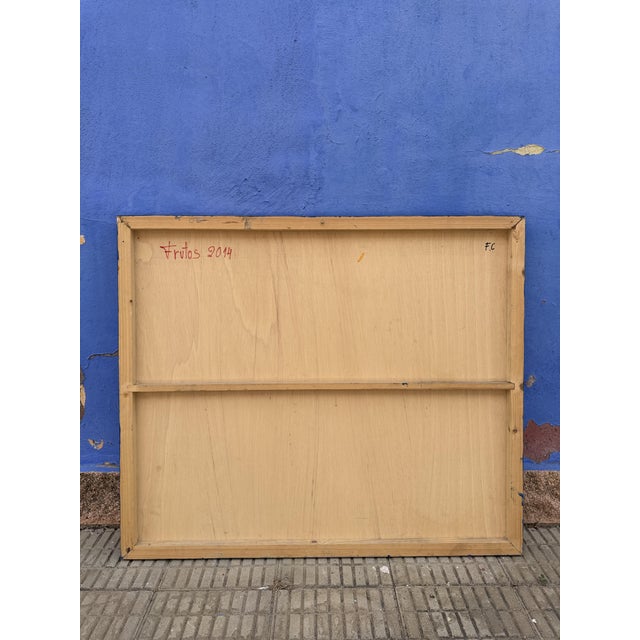 Frutos María, Towns, 2014, Mixed Media on Board, in Flawless conditions. Designed from 2000 This piece has an attribution...