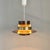 1970s Space Age German Pendant Light in Metal, 1970s For Sale - Image 5 of 13