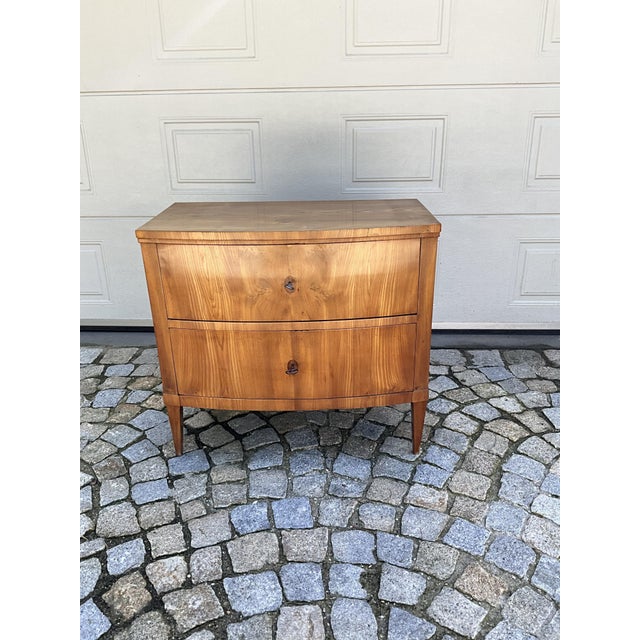 Biedermeier Chest of Drawers in Ash, 1820s For Sale - Image 6 of 18