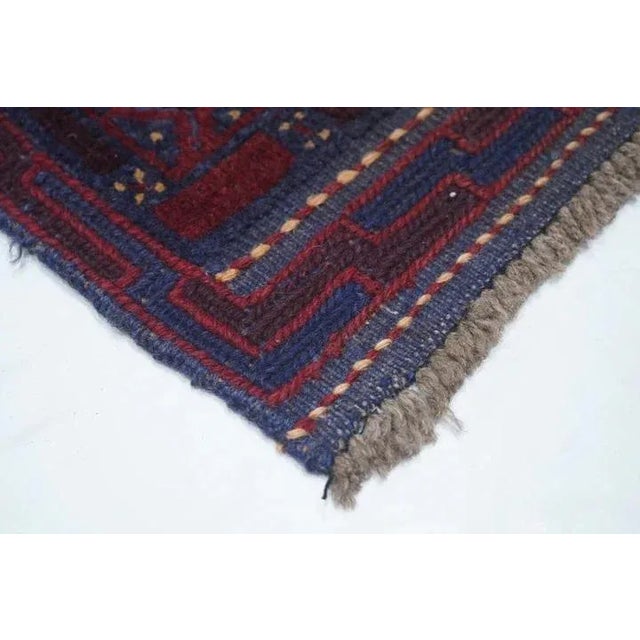 Balouch Rug 2'4'' X 8'3'' For Sale - Image 4 of 8