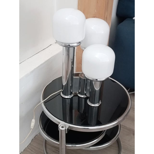 Space Age Table Lamp in Murano Glass, 1970s For Sale - Image 4 of 10