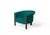 Teal Modern Agnes Armchair in Walnut and Teal Wool Fabric by Javier Gomez For Sale - Image 8 of 8