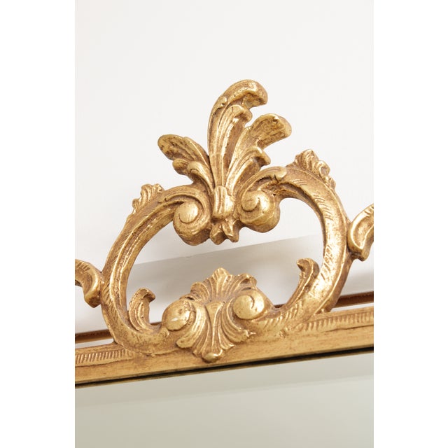 Friedman Brothers Ornate Gold Finish Frame Mirror For Sale In Philadelphia - Image 6 of 13