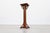 Art Deco Oak Pedestal with Pierced Brackets and Cross Base, Belgium, 1920s For Sale - Image 6 of 16