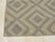 Contemporary 5x8 Ivory Flat Weave Wool Diamond Trellis Pattern Geometric Modern Carpet Rug For Sale - Image 3 of 4