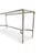 Mid Century Hollywood Regency Neoclassical Italian Brass Console Table Italy For Sale In Palm Springs - Image 6 of 12