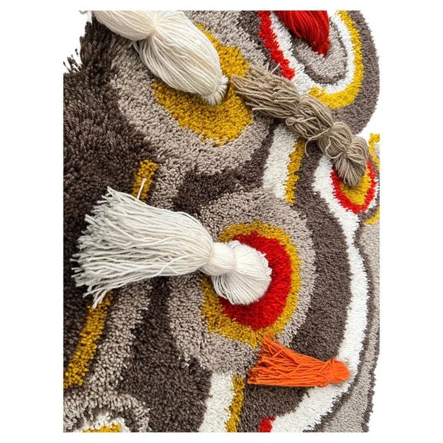 Mid-Century Wall Tapestry, Denmark, 1968, in Flawless conditions. Designed 1960 to 1969