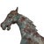 Rustic Late 19th Century Patinated Equestrian Copper & Zinc Weathervane For Sale - Image 3 of 5